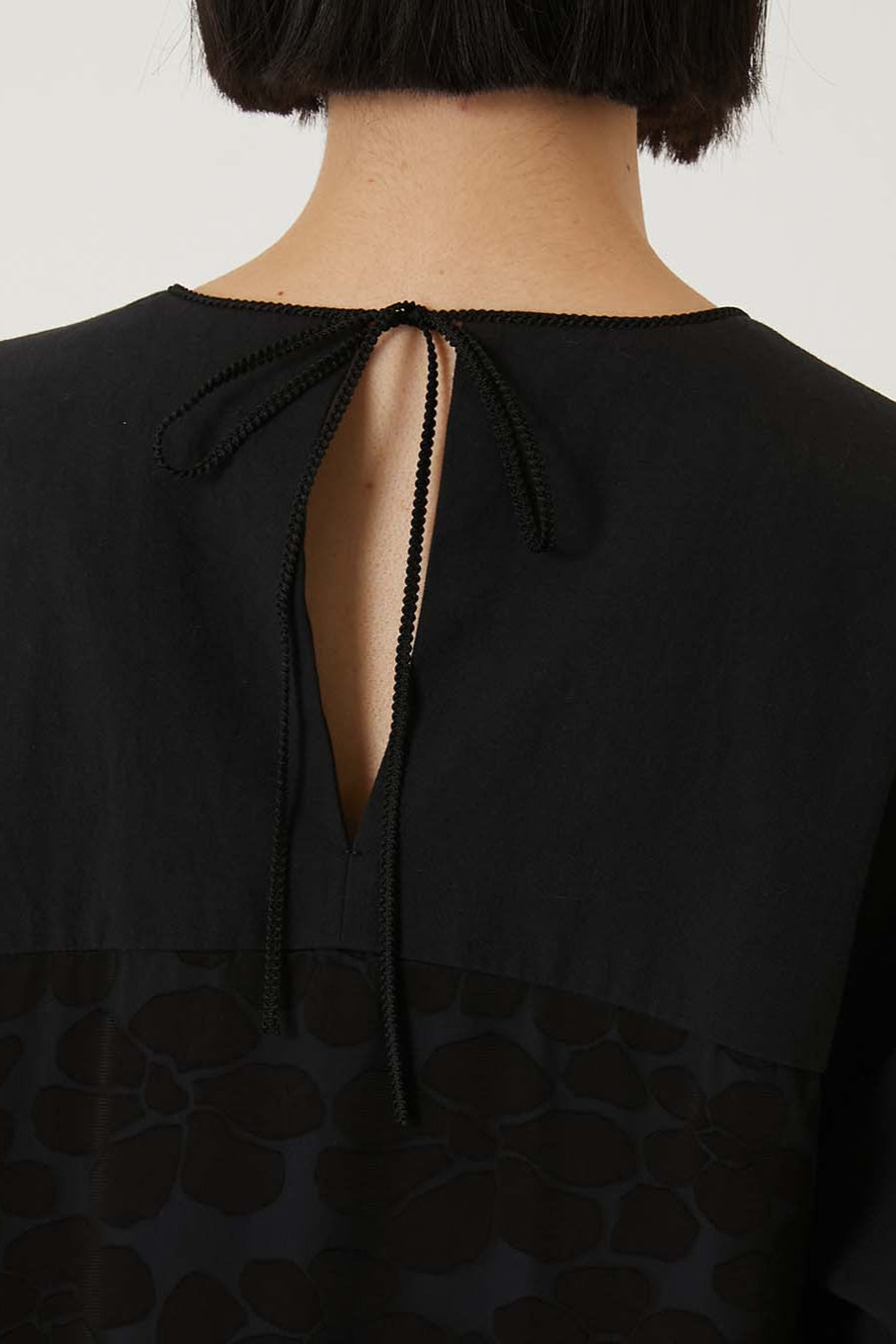 Openwork Pattern Pullover Dress