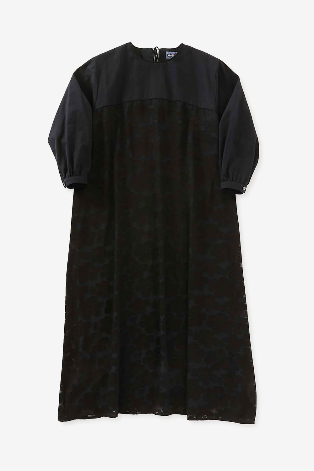 Openwork Pattern Pullover Dress