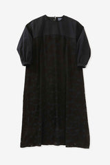 Openwork Pattern Pullover Dress