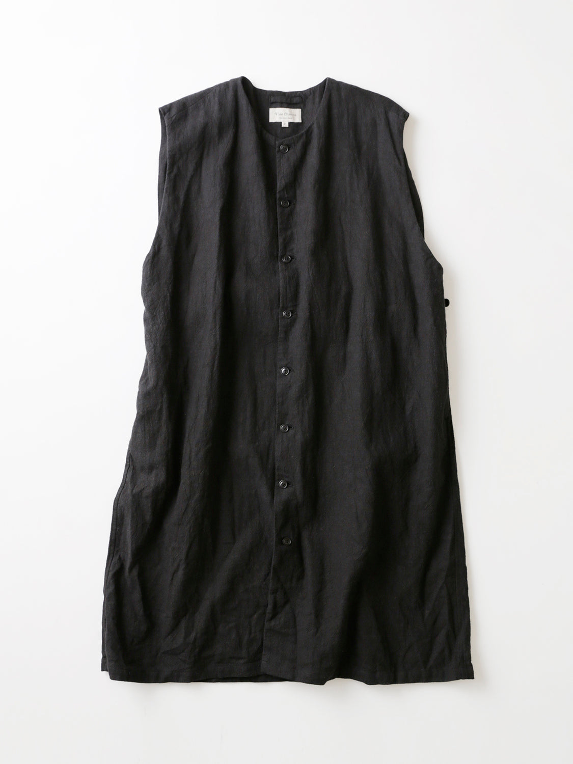 Long Black Vest