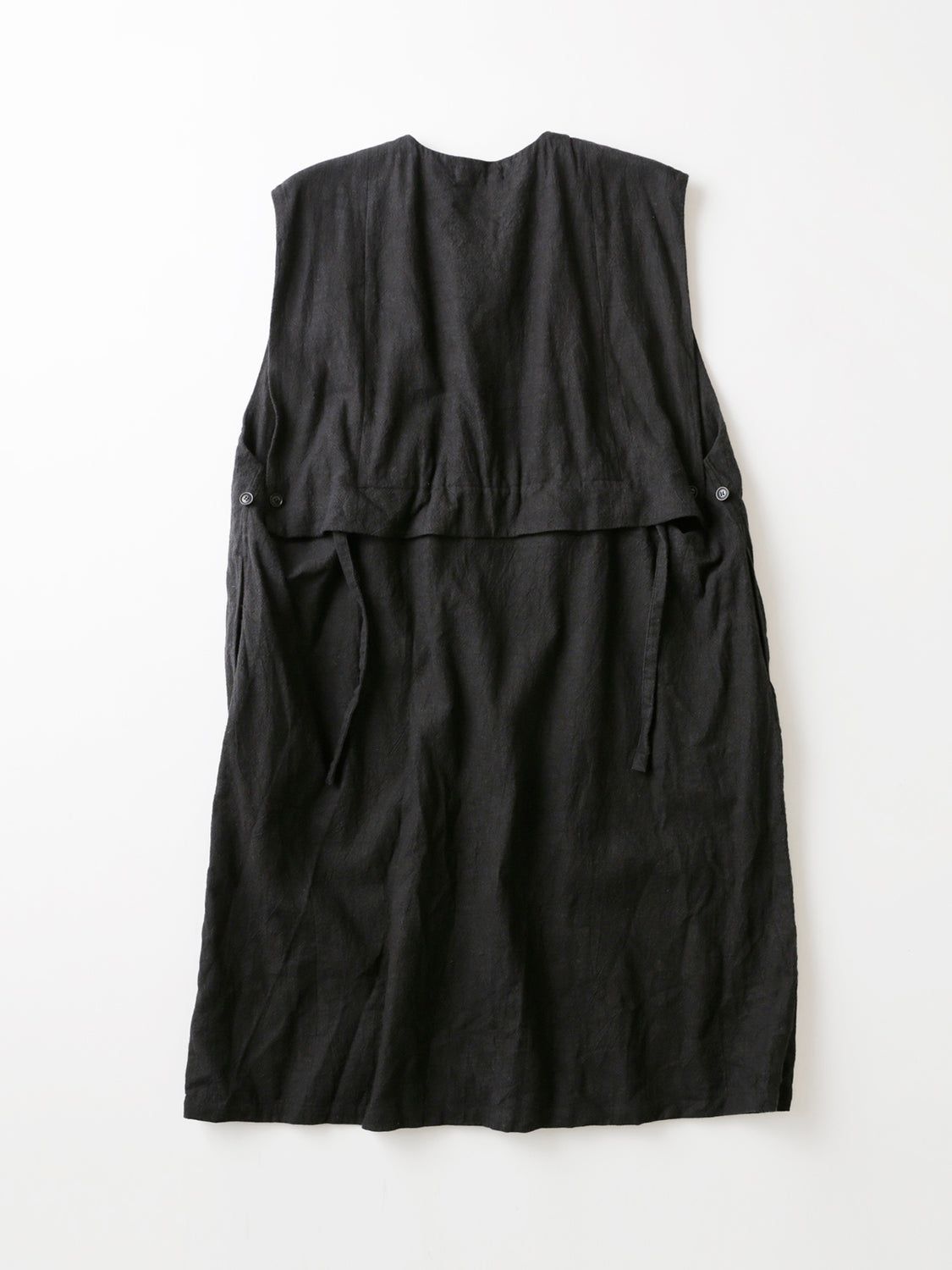 Long Black Vest