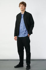 REIDAR Loose Fit Short Sleeve Shirt, Blue Bell