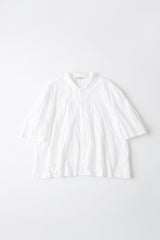 Panama Stripe Shawl Collar Shirt