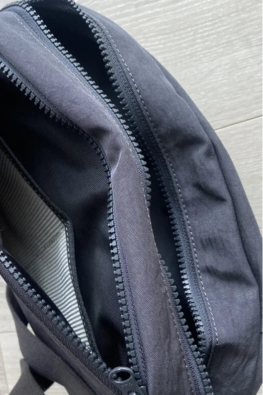 FUKUI SIWA Nylon Body Bag M Greige