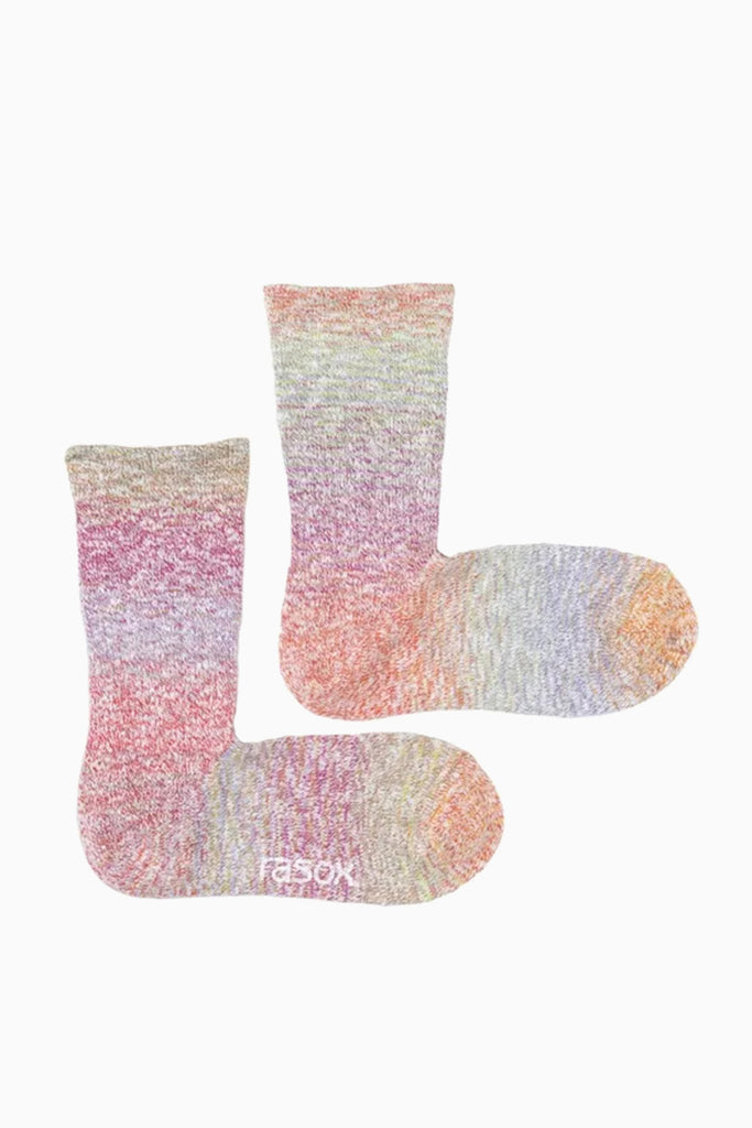 Gradation Socks, Pink Mix