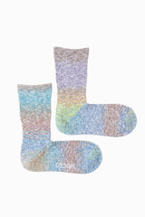 Gradation Socks, Aqua Mix