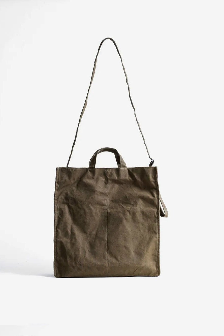 Takashima Tote Bag Brown
