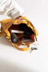 Takashima Tote Bag Brown