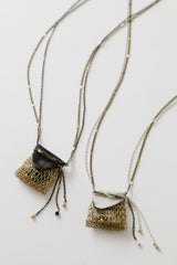 Mesh Pouch Necklace
