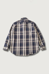 St. Louis Cotton Flannel Plaid Shirt Gray