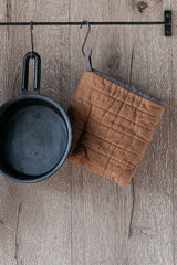 Square Oven Mitt, Ochre