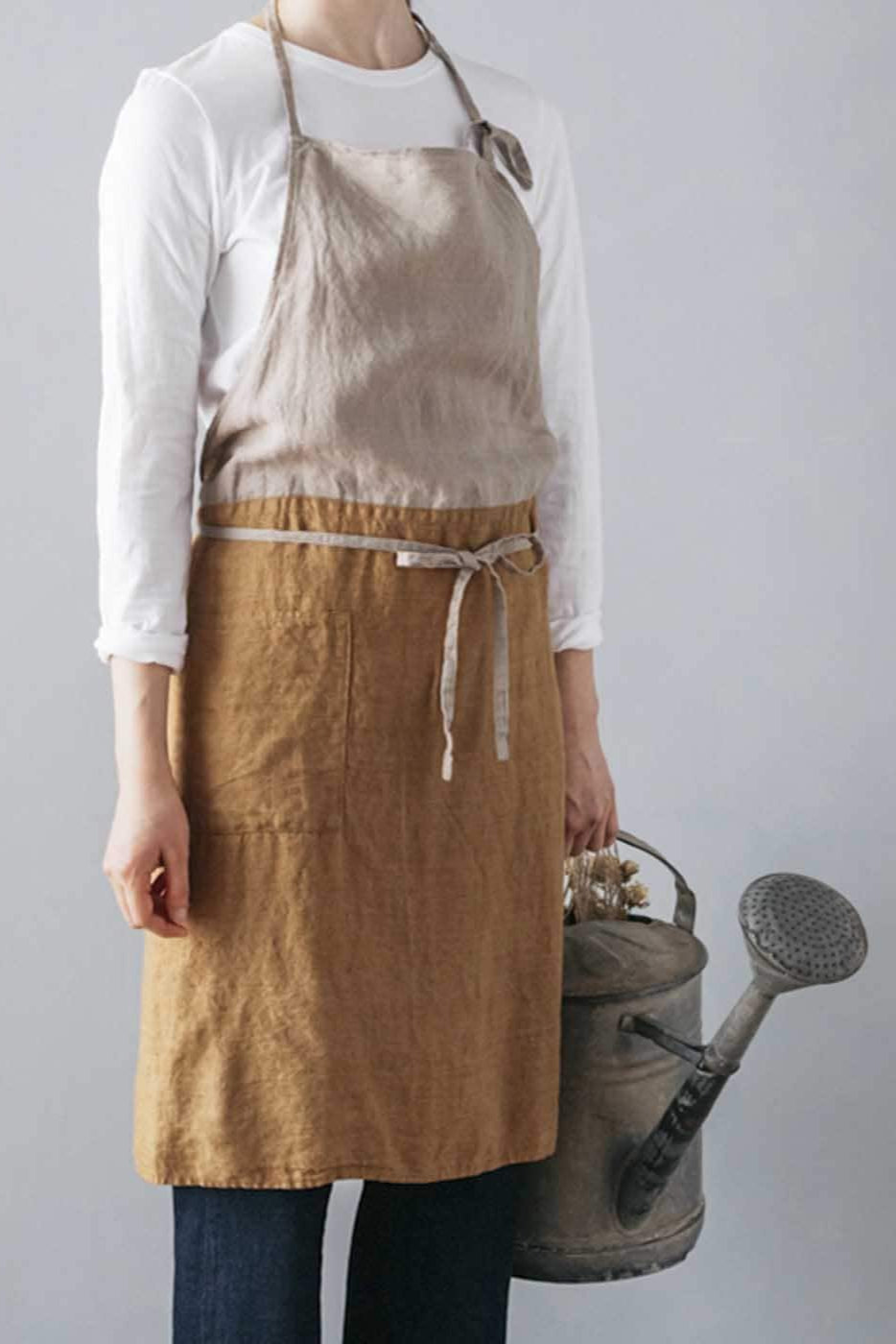 Carina Apron Ochre