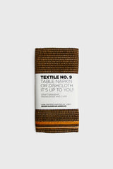 Dishcloth, Textile No. 9 - Zigzag Sienna