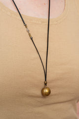 Tamayura Necklace Brass, B