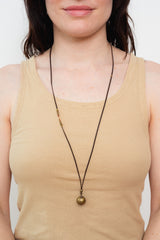 Tamayura Necklace Brass, C