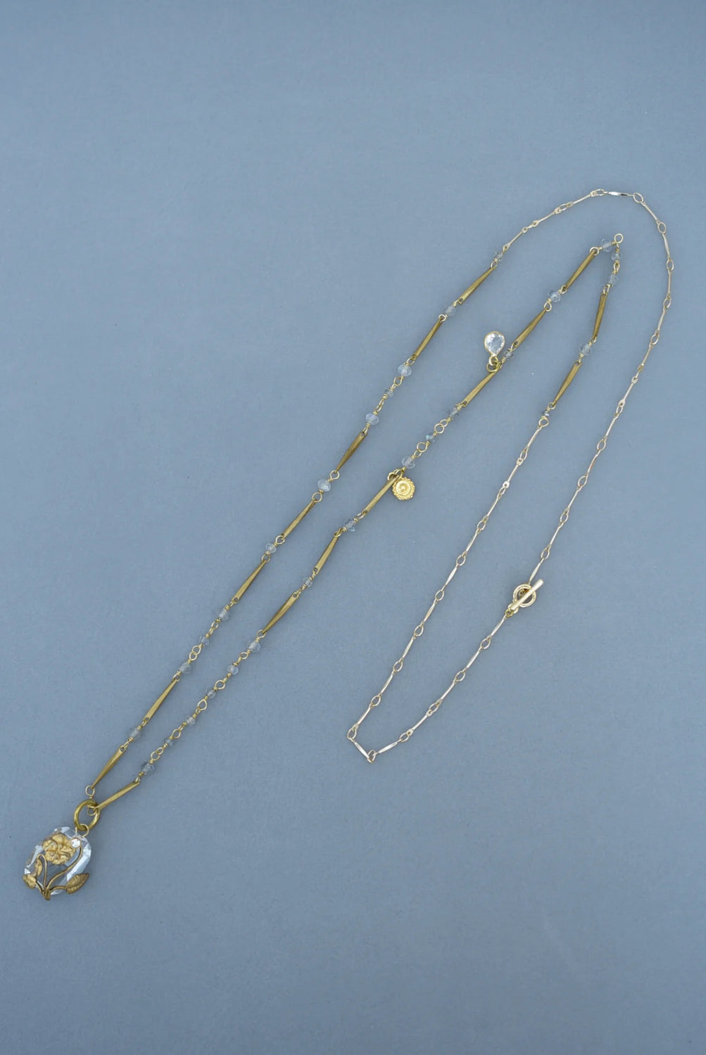 Pansy Necklace