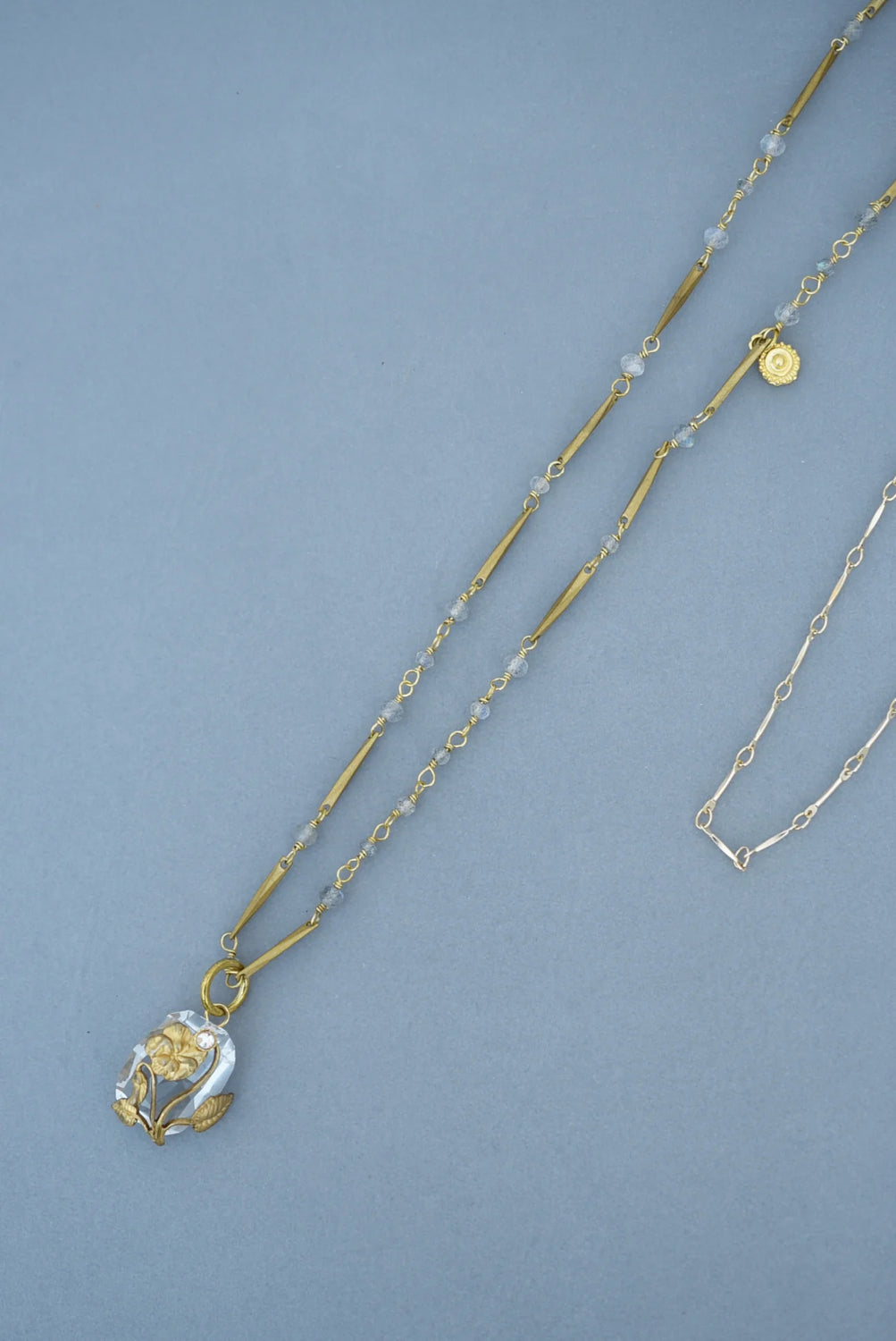 Pansy Necklace
