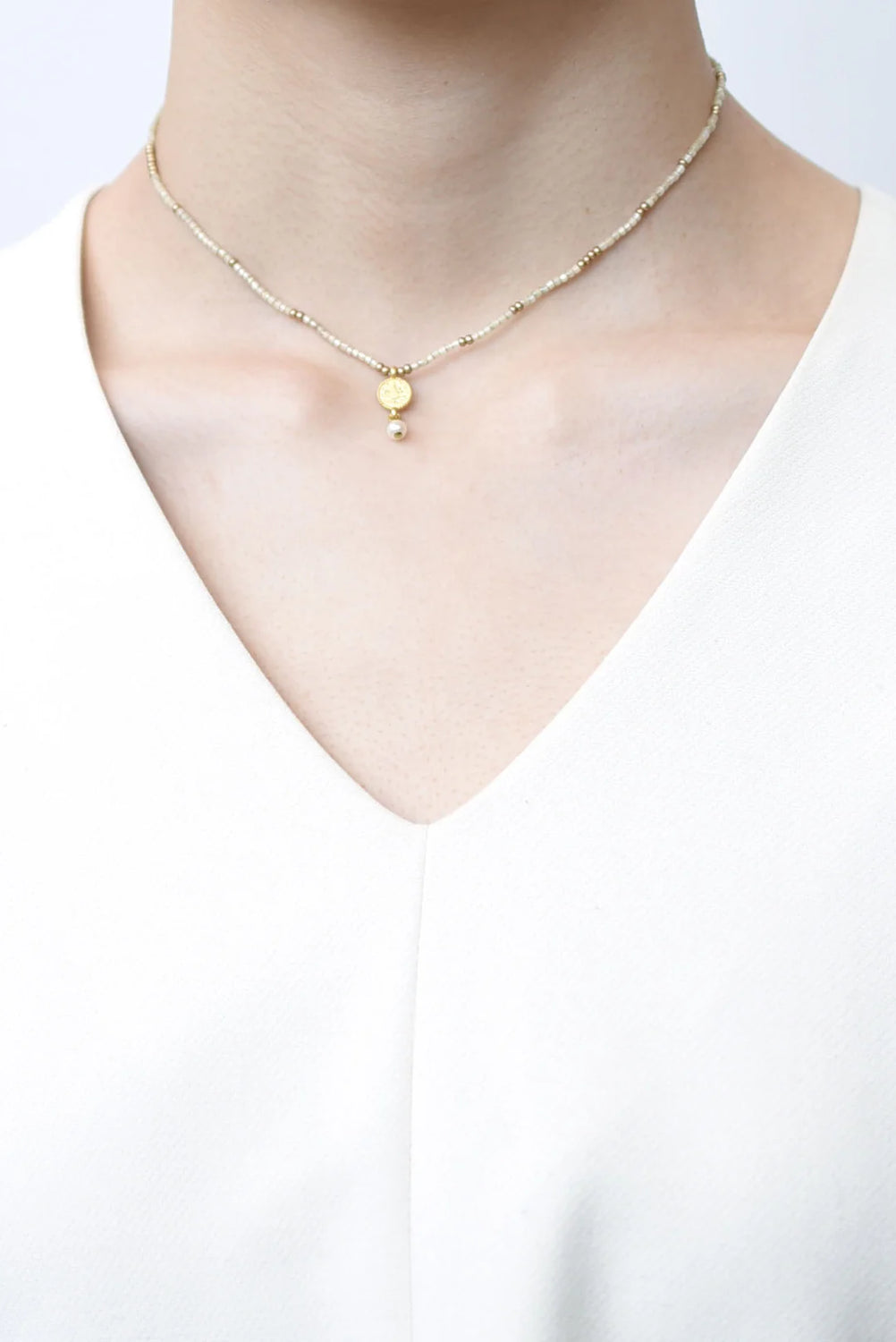 Silk Beads Necklace
