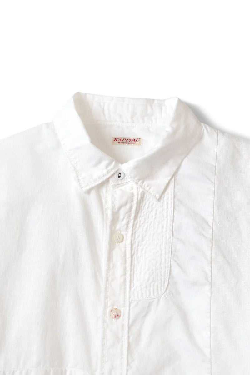 Cotton x Linen Patchwork KATMANDU Shirt