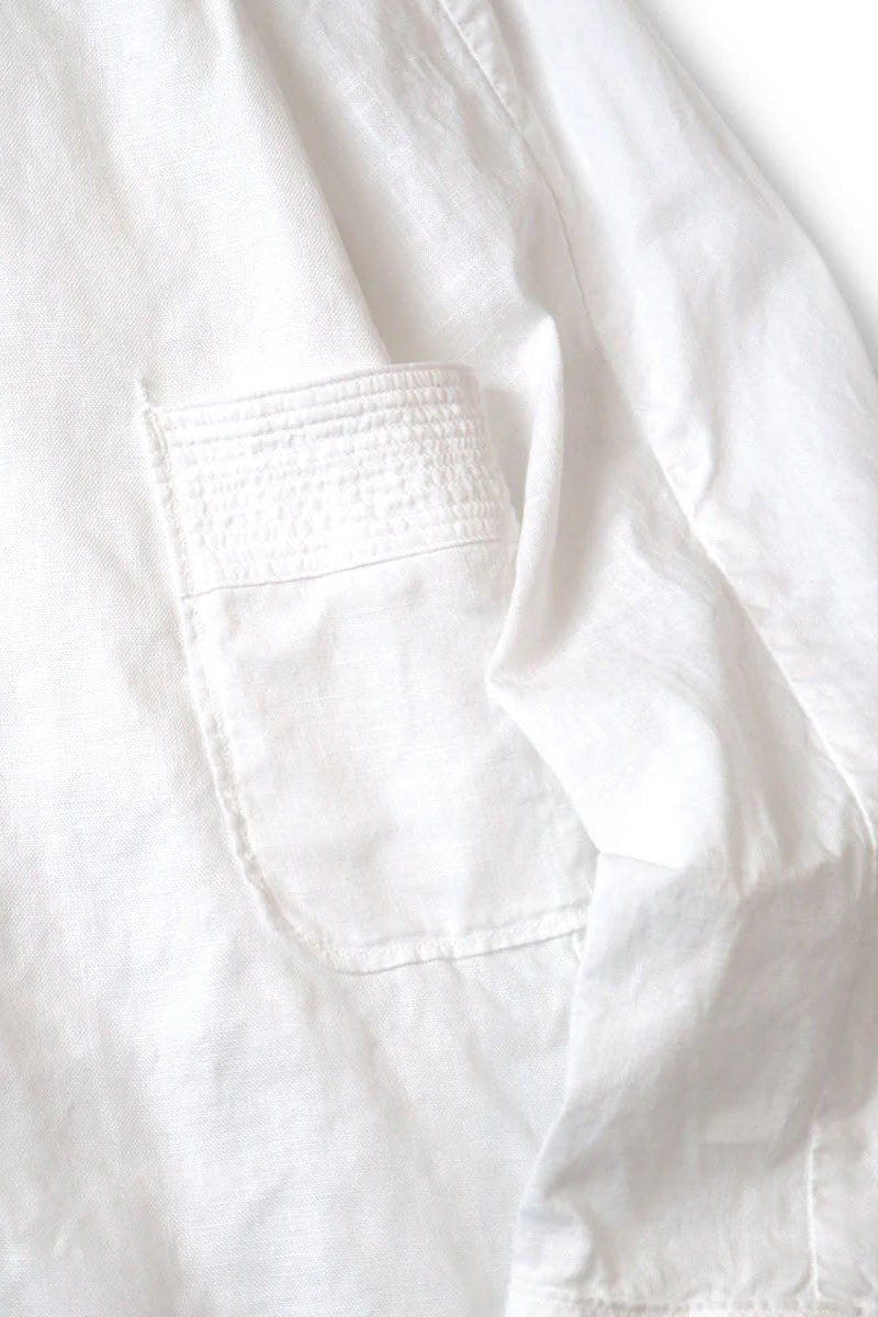 Cotton x Linen Patchwork KATMANDU Shirt