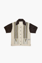 12G Mesh Knit TENNESSEE Cuba Polo, Beige