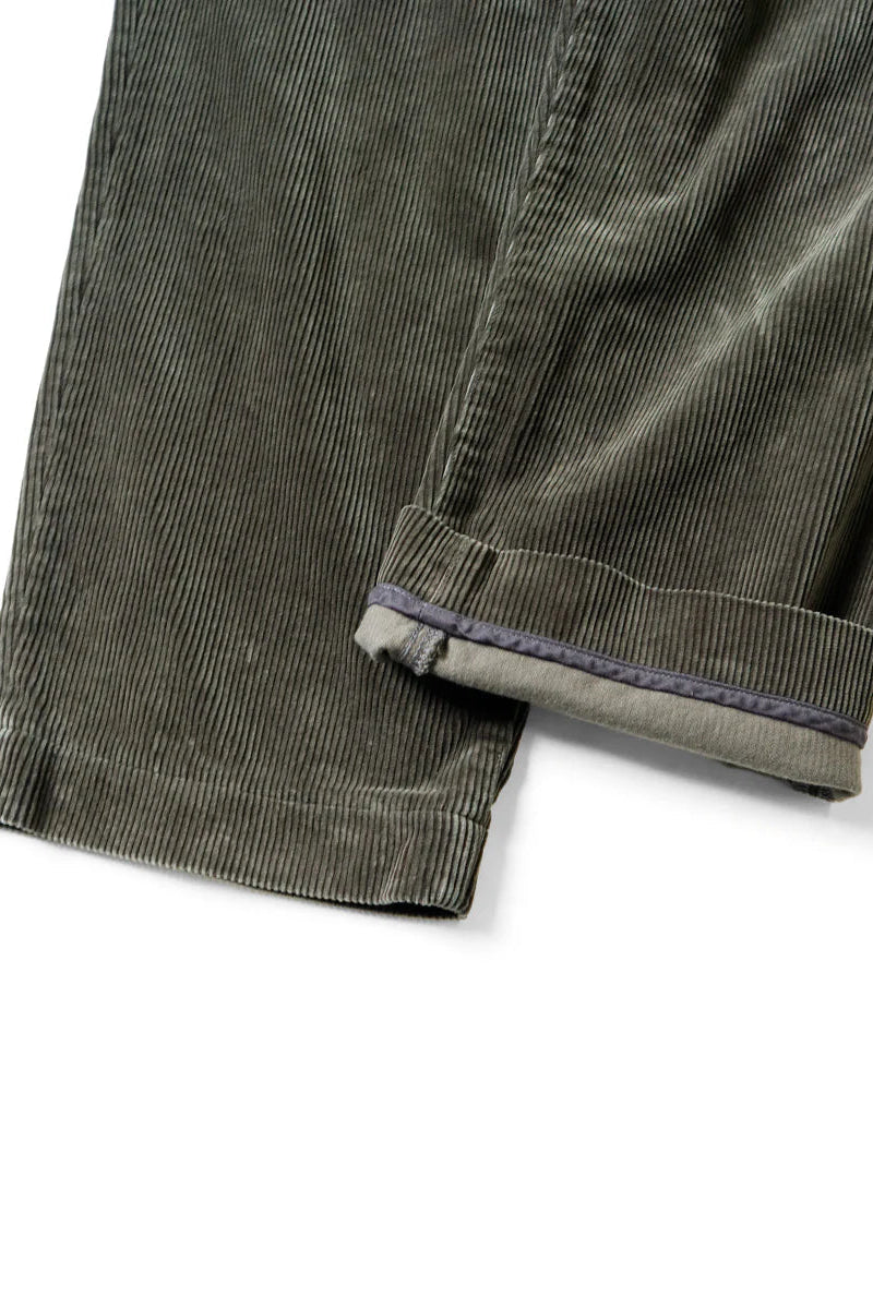 7W Corduroy High Waisted NIME Pants Gray