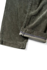 7W Corduroy High Waisted NIME Pants Gray