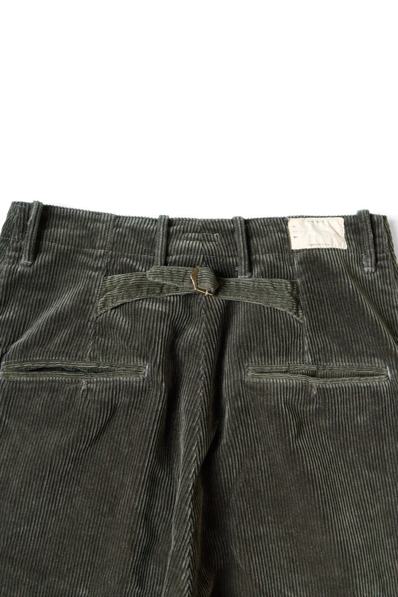 7W Corduroy High Waisted NIME Pants Gray