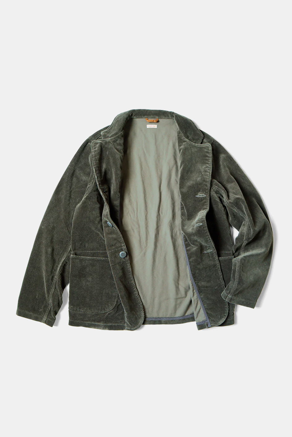 7W Corduroy Hospital Jacket Gray