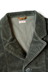 7W Corduroy Hospital Jacket Gray