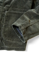 7W Corduroy Hospital Jacket Gray