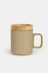 Tall Porcelain Mug, Natural