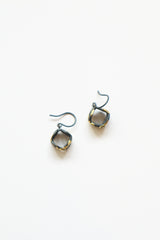 Dot Earrings Black