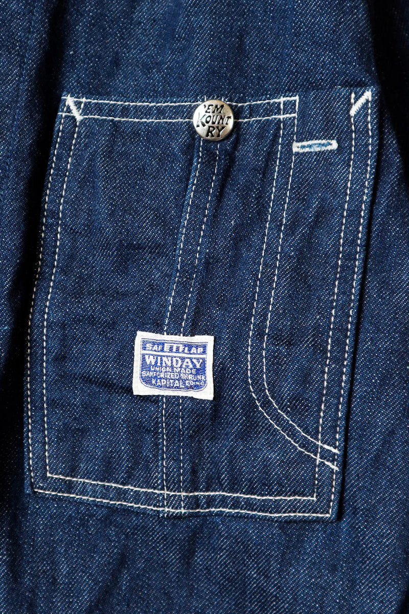 11.5 oz Denim ZIPPER Coverall