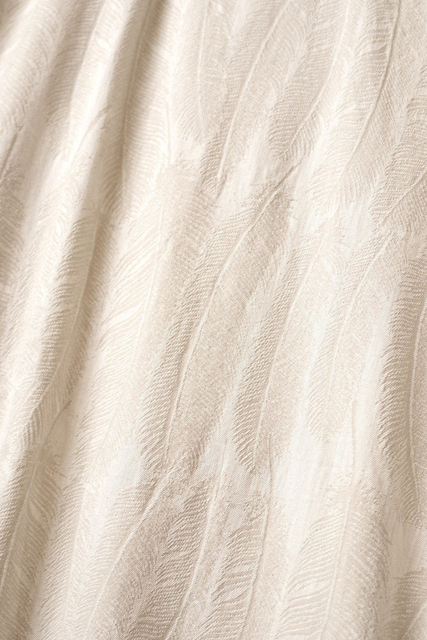 5oz MAGPIE Denim OLIVE Dress, Ecru