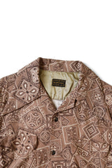 Sheeting COOKIE Bandana WRANGLE Collar Board Shirt