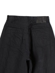 14 oz BLACK x BLACK Denim CLUB Baggy 5 Pocket Pants