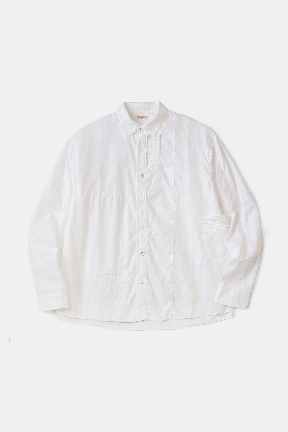 Cotton x Linen Patchwork KATMANDU Shirt