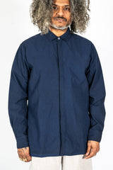 Cotton L/S Shirt, Indigo and Persimmon Dye