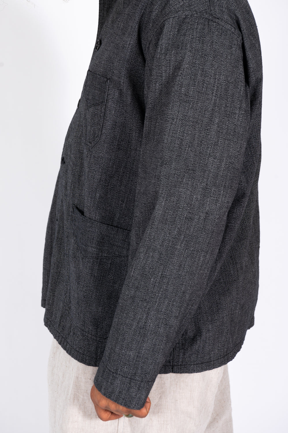 POST Chinois Travail Coverall 2 Gray