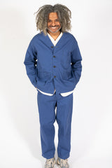 POST Chinois Travail Jacket 2 Blue