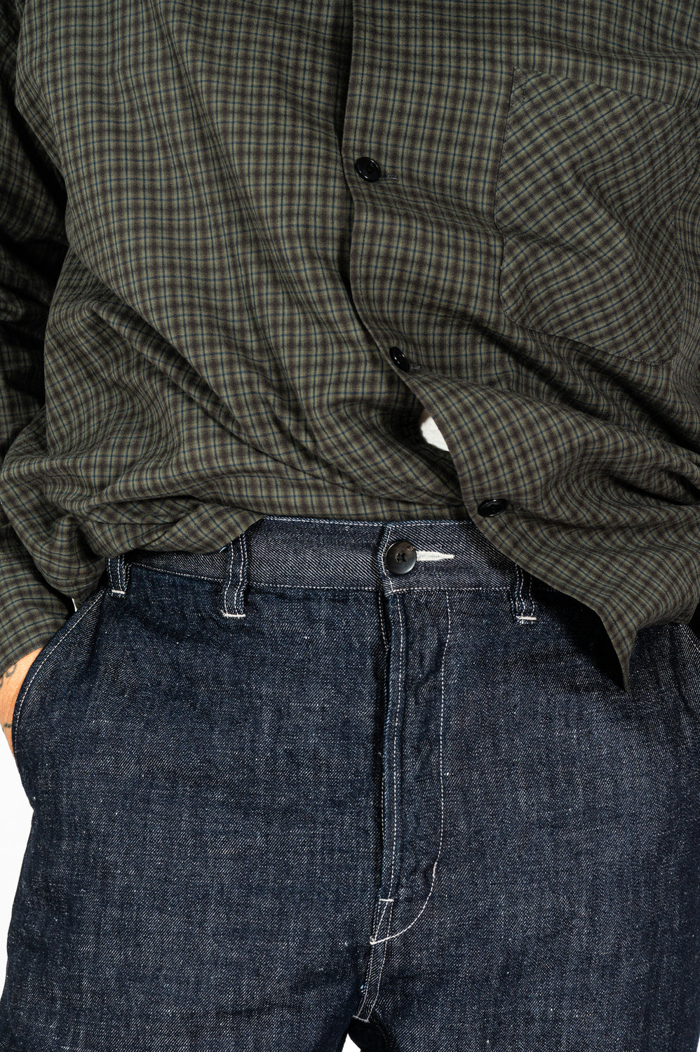 Organic Cotton and Hemp Light-Ounce Denim Pants, Unisex
