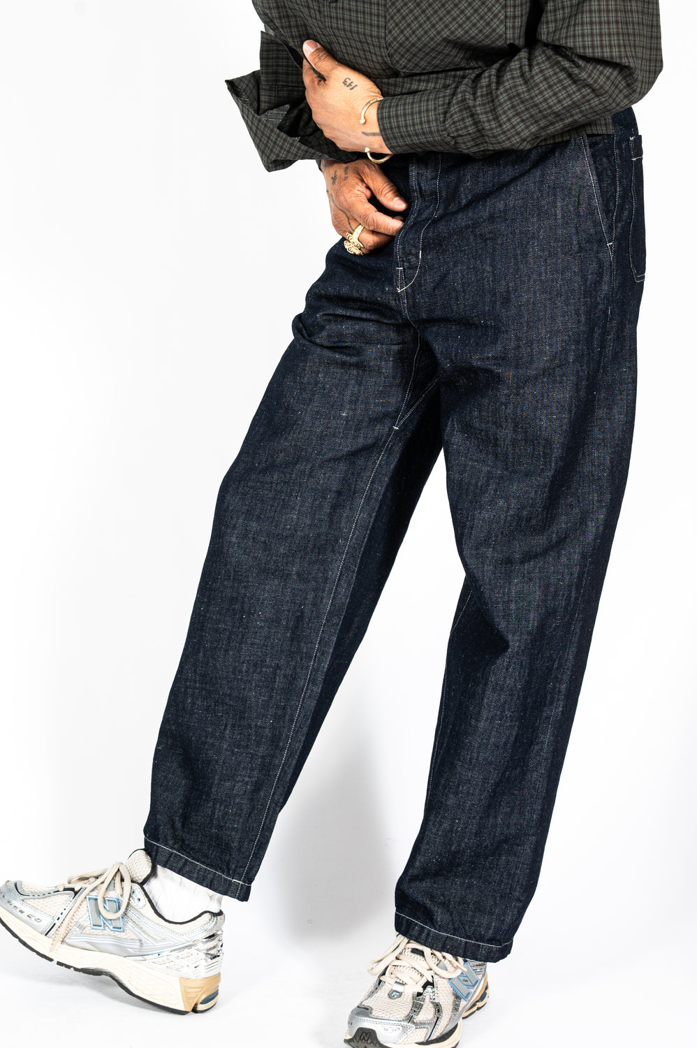 Organic Cotton and Hemp Light-Ounce Denim Pants, Unisex