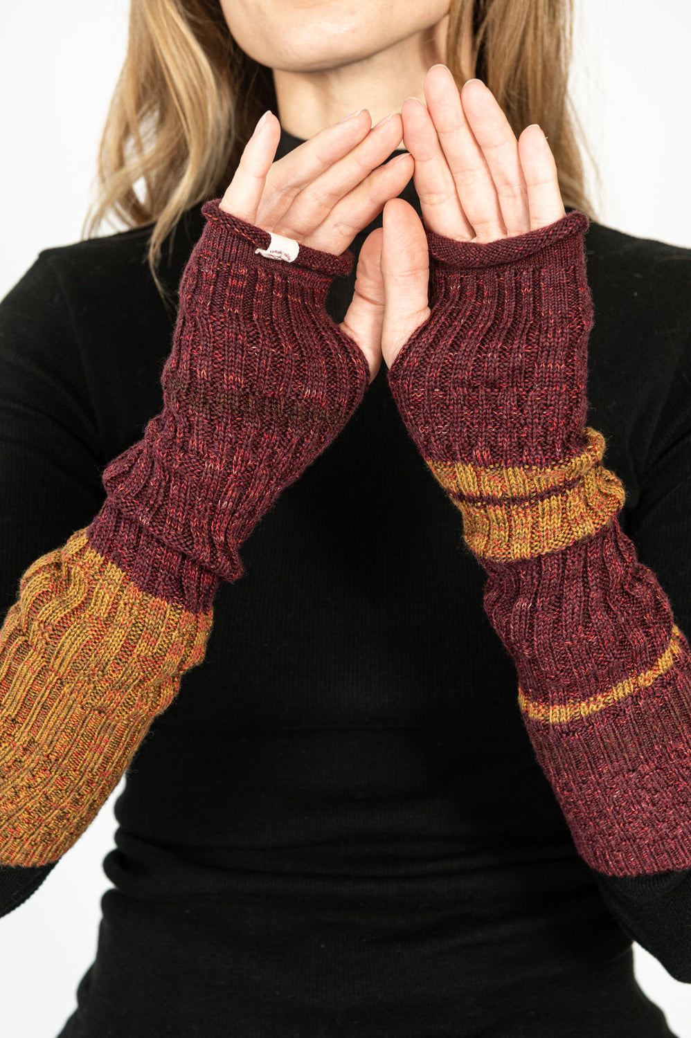 Wool Blend Arm Warmer B