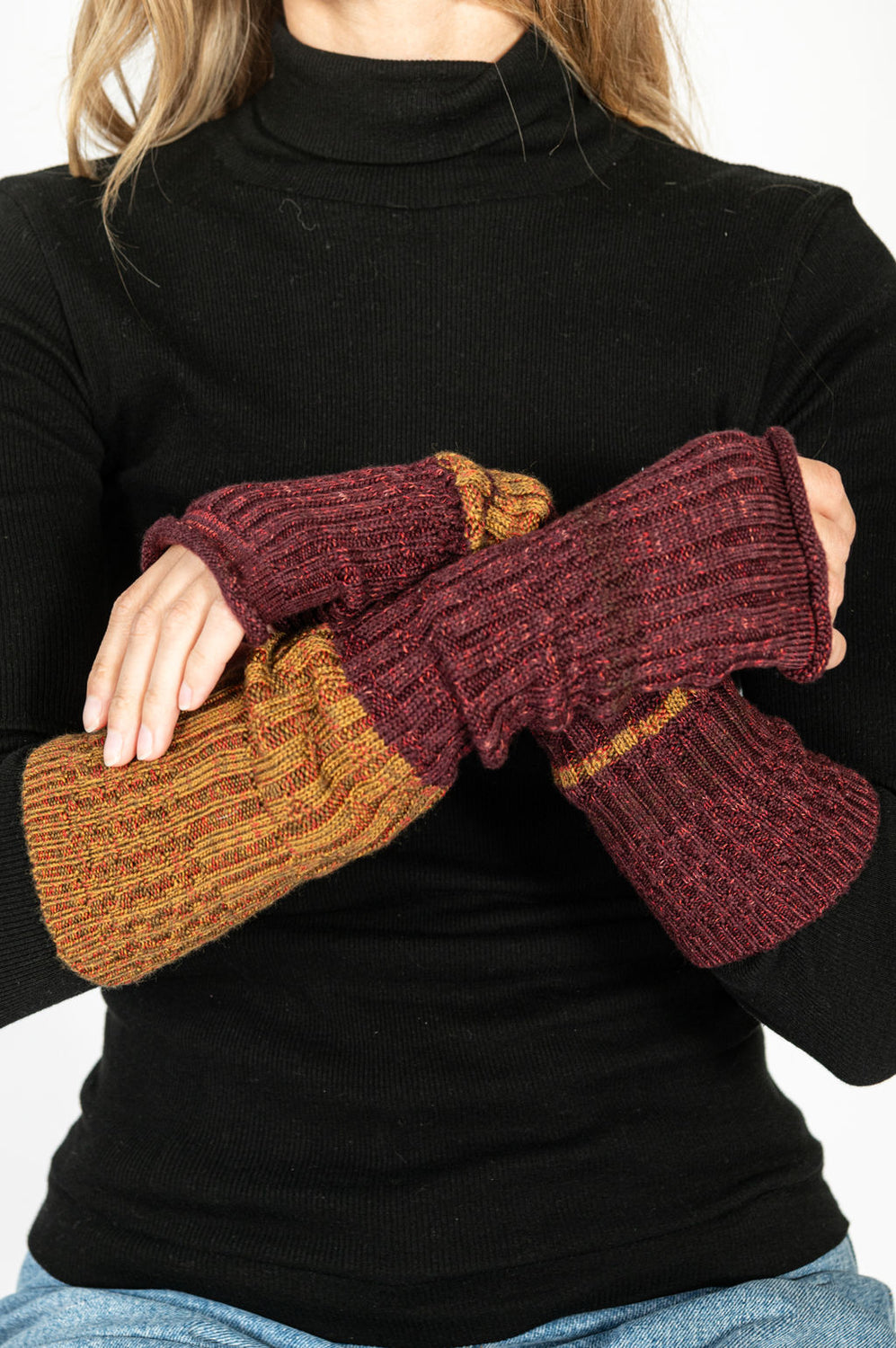 Wool Blend Arm Warmer B