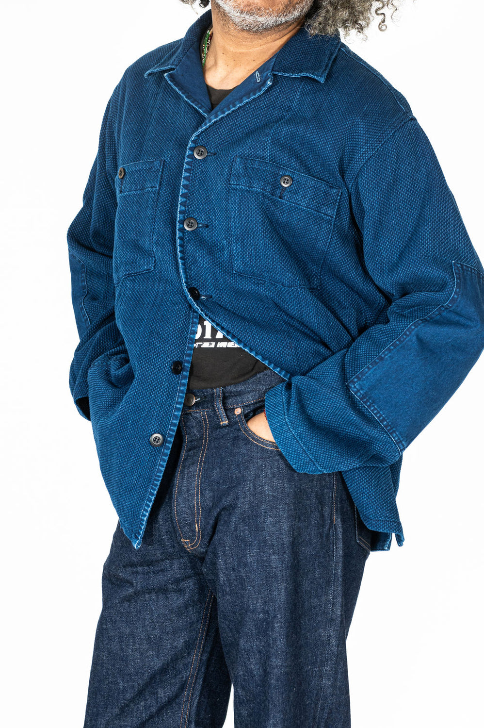 Unisex Woven Selvedge Denim Straight Leg. Jeans