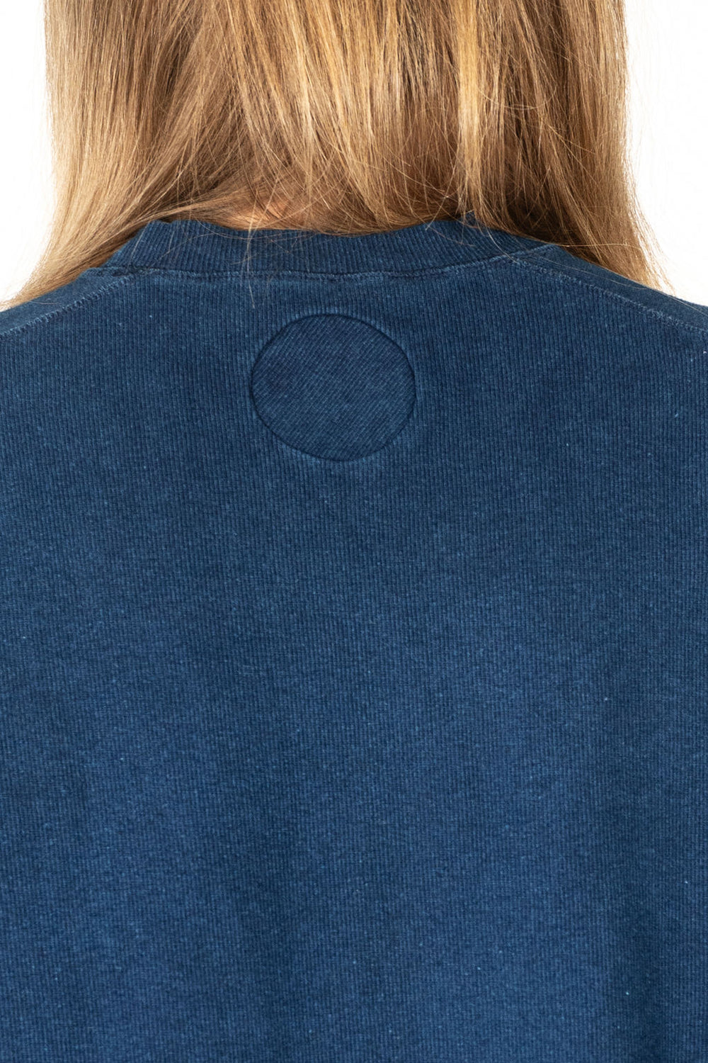 Unisex Knit Hand-Dyed Slub Cotton Long Sleeve T shirt