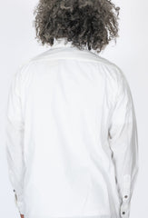 Organic Cotton White Long Sleeve Shirt