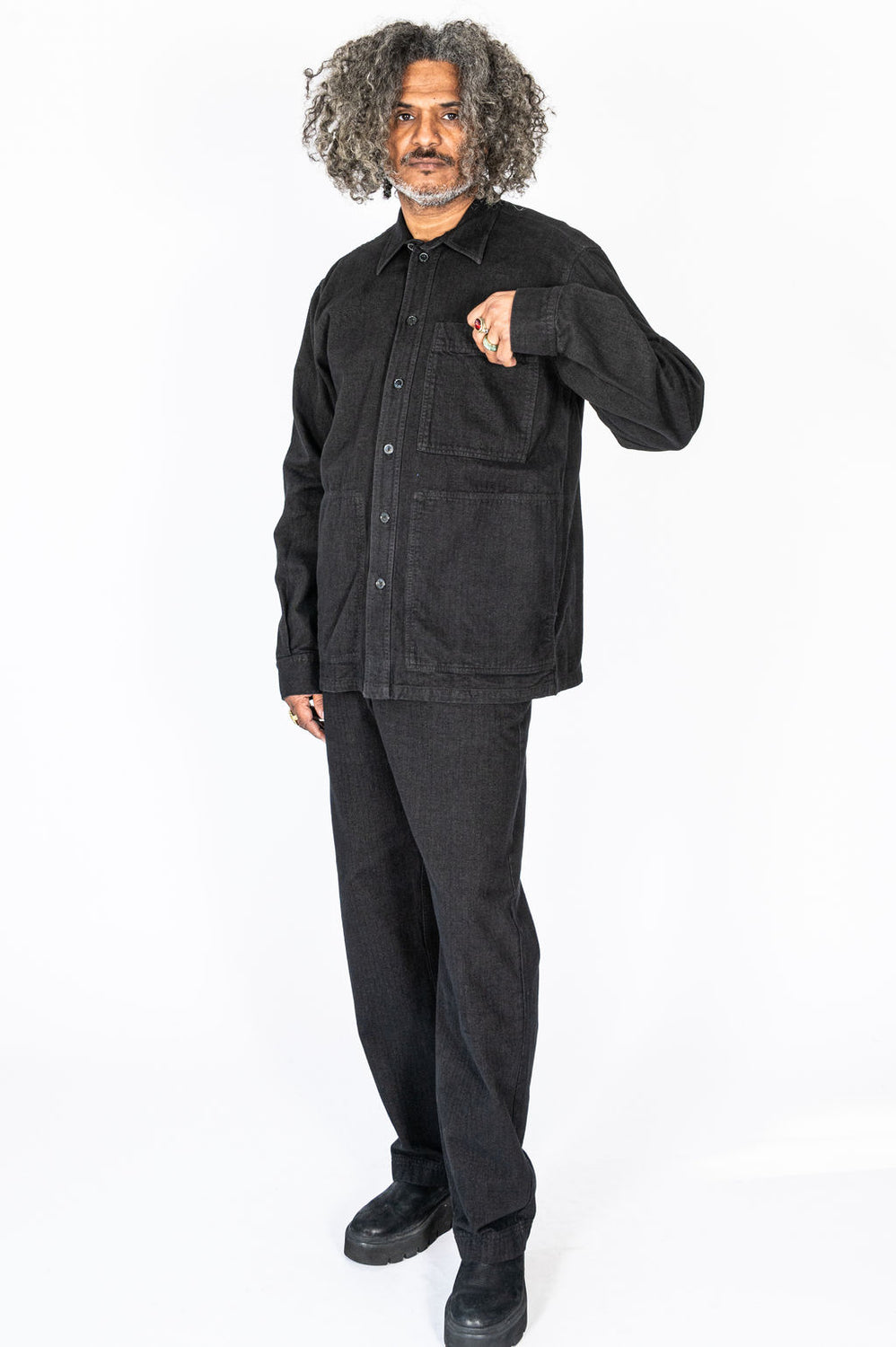 LUKA Sturdy Overshirt Cocoa Bean