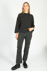 546 Flare-R2 : Corduroy Pants Charcoal